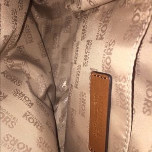 Authentic Michael Kors purse with wallet